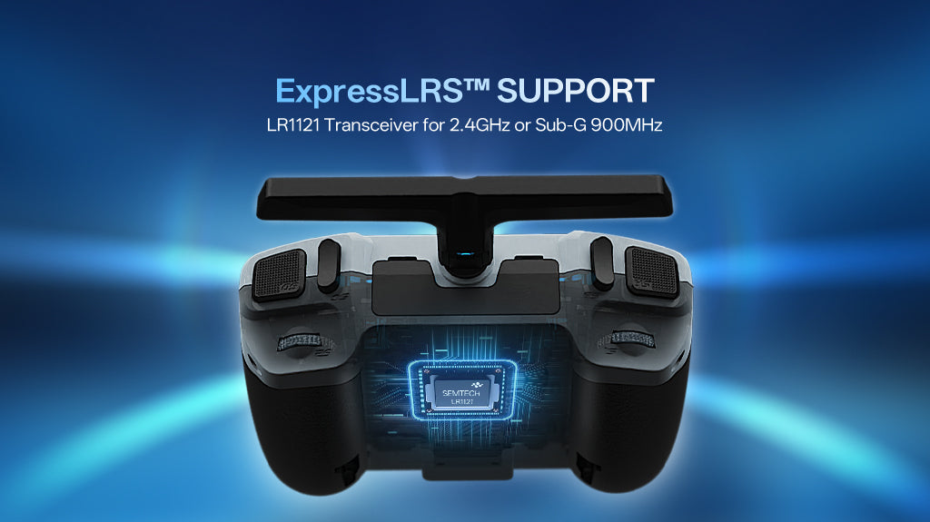 ExpressLRS Support: LR1121 transceiver for 2.4GHz or Sub-G 900MHz